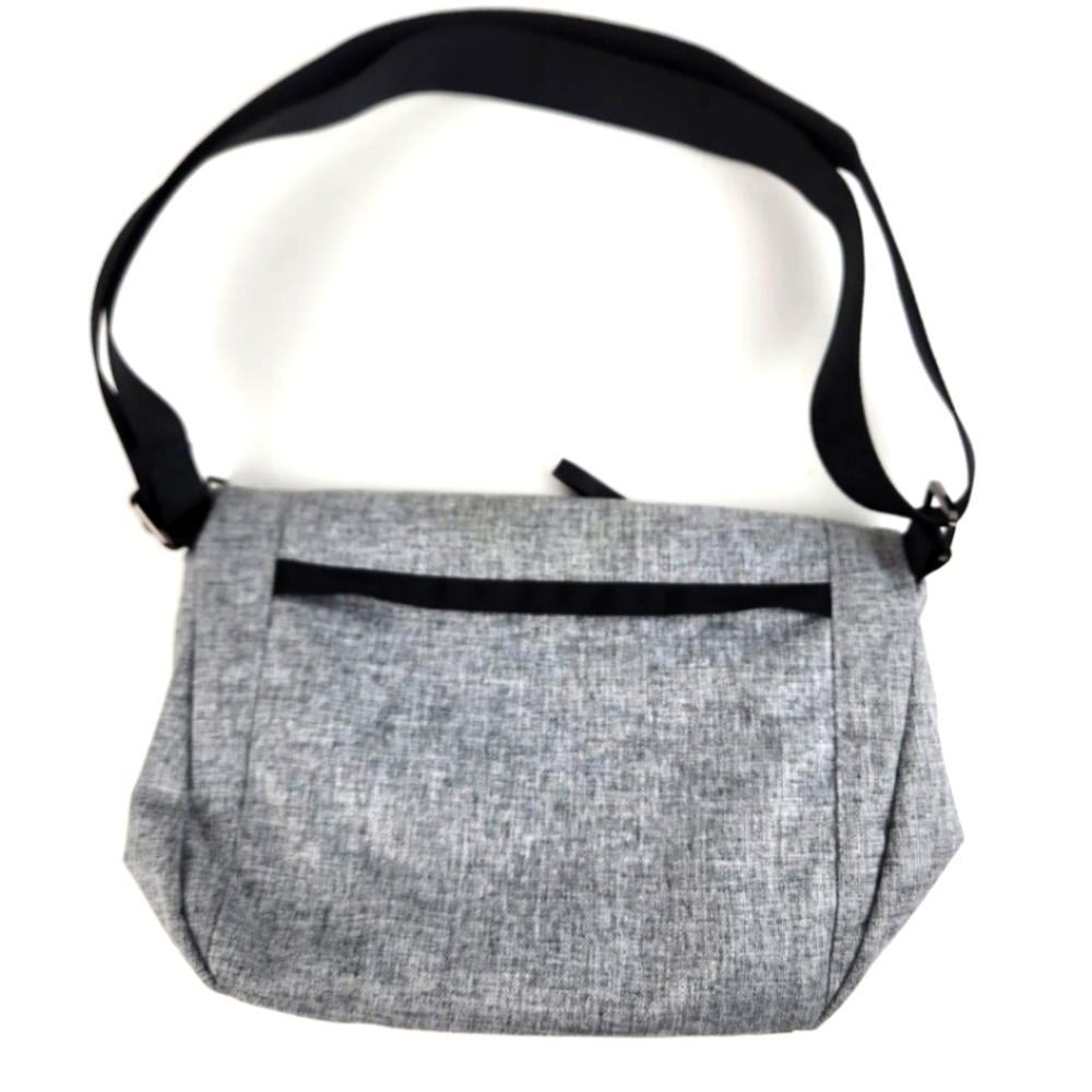 Very Rare & Authentic Lululemon Festival II Bag HEATHERED BLACK/Gray Waterproof - Picture 6 of 16